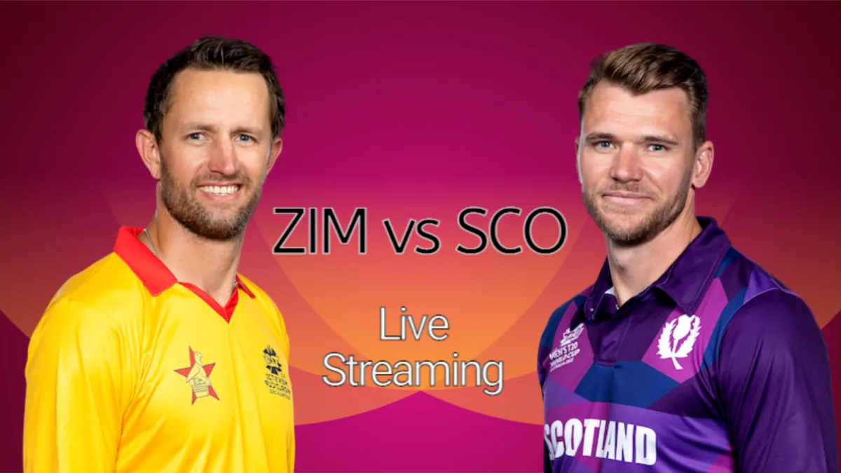 T20 World Cup 2022 SCO vs ZIM Live Streaming- India TV Hindi