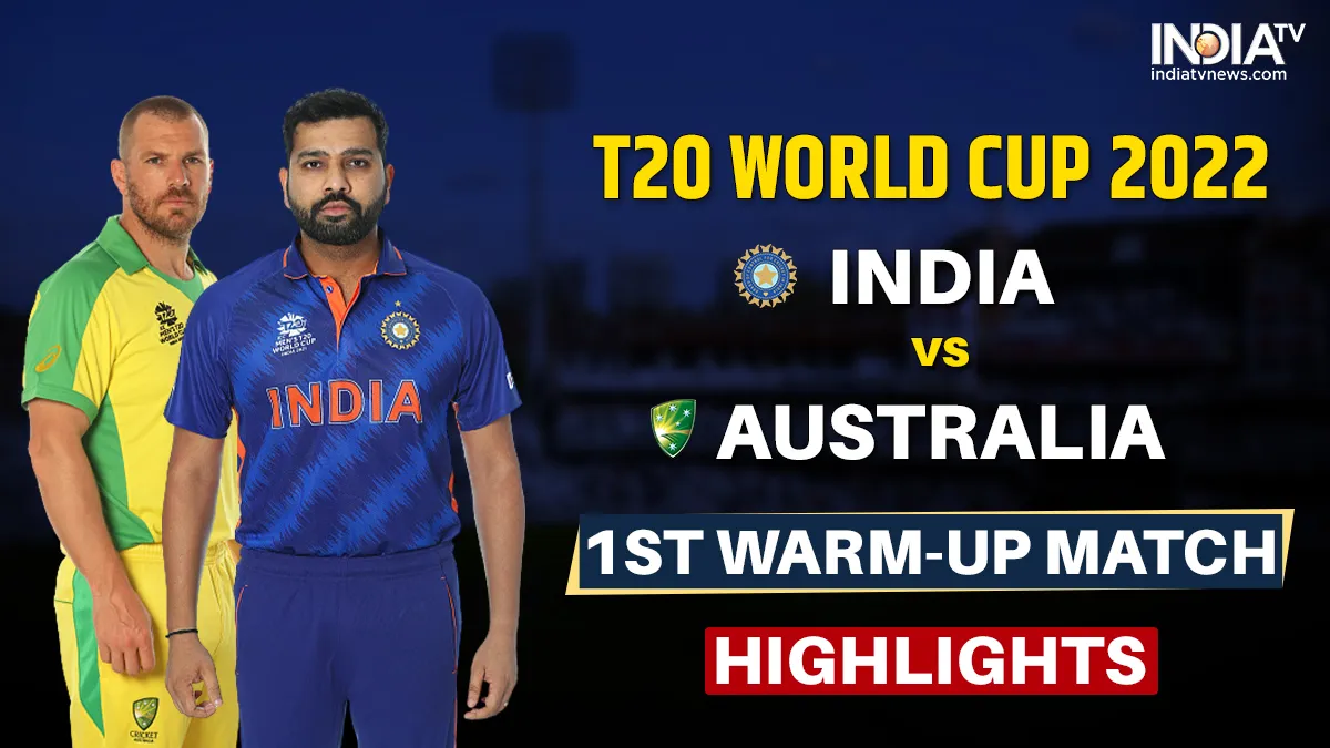 IND vs AUS, Warm Up match, t20 world cup- India TV Hindi