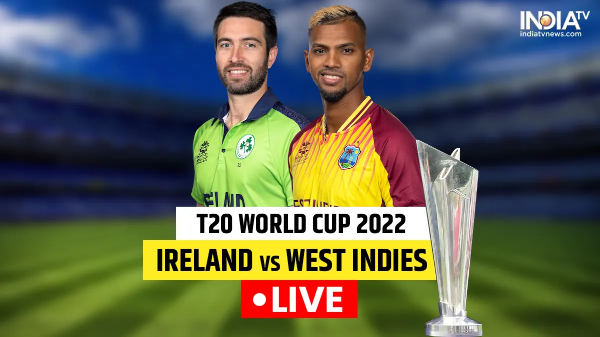 T20 World Cup IRE vs WI Live Score- India TV Hindi