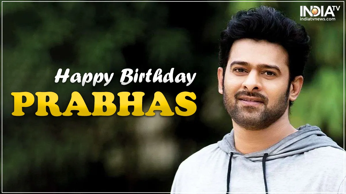 Happy Birthday Prabhas- India TV Hindi