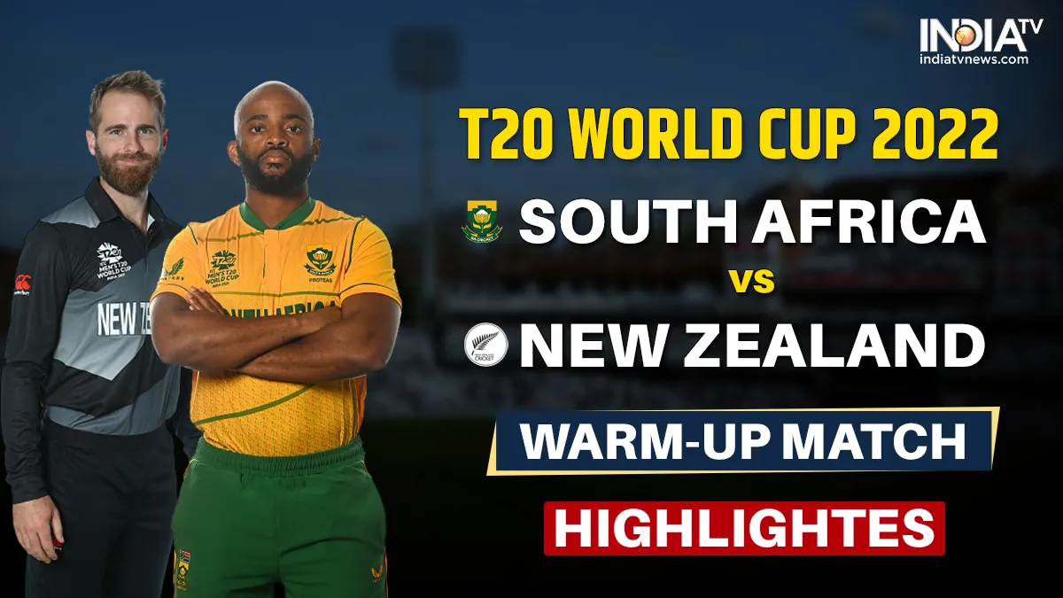 SA vs NZ, Warm-Up match- India TV Hindi