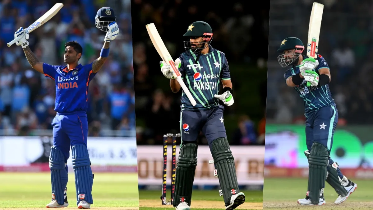 Suryakumar Yadav, Babar Azam, Mohamamd Rizwan, rankings- India TV Hindi