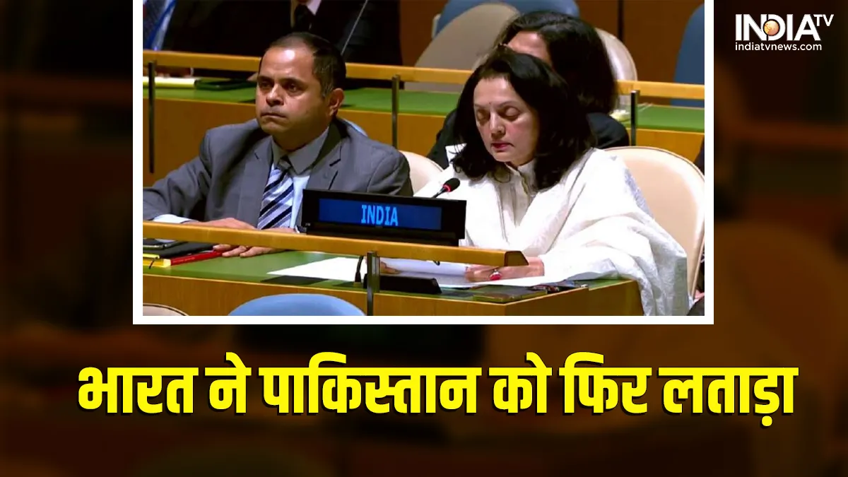 India in UNGA Meeting- India TV Hindi
