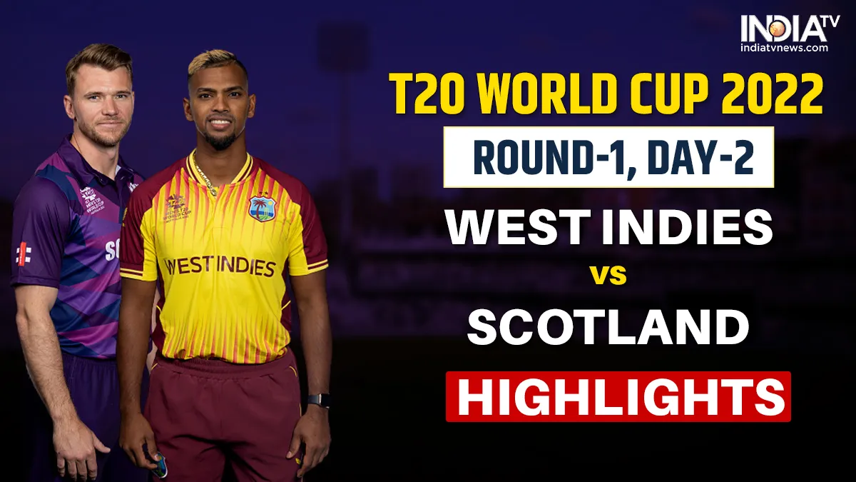 WI vs SCO, T20WC, t20 world cup- India TV Hindi