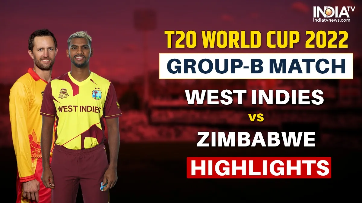 WI vs ZIM T20 World Cup 2022- India TV Hindi
