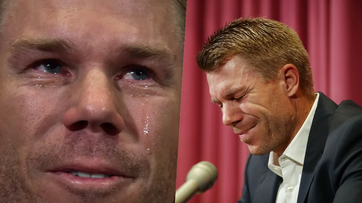 David Warner weeping after Sandpaper scandal hearing- India TV Hindi