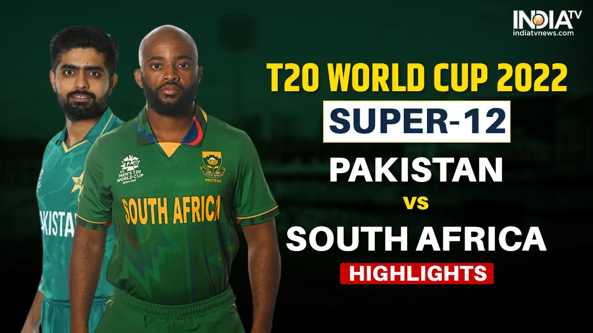 Pakistan vs South Africa Highlights- India TV Hindi