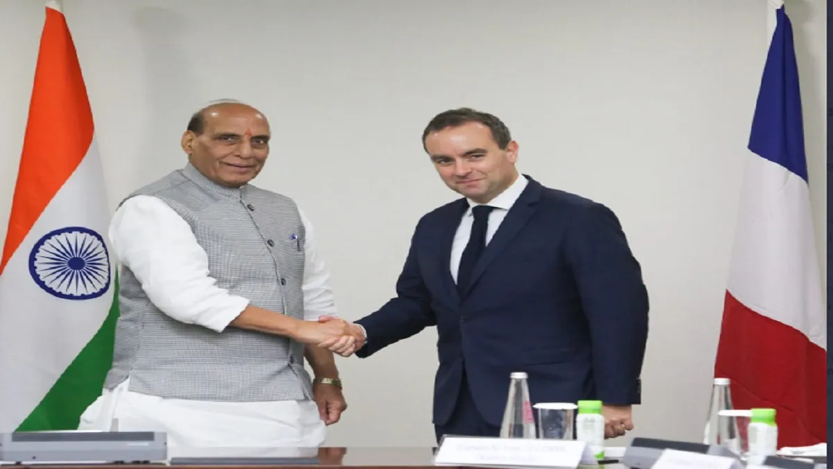 फ्रांस के रक्षामंत्री से राजनाथ सिंह ने की मुलाकात- India TV Hindi