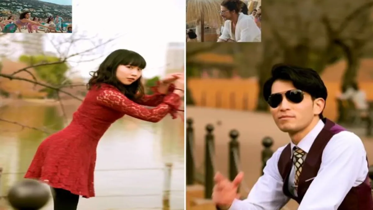 जापानी गर्ल ने बेशर्म रंग गाने पर डांस किया।- India TV Hindi