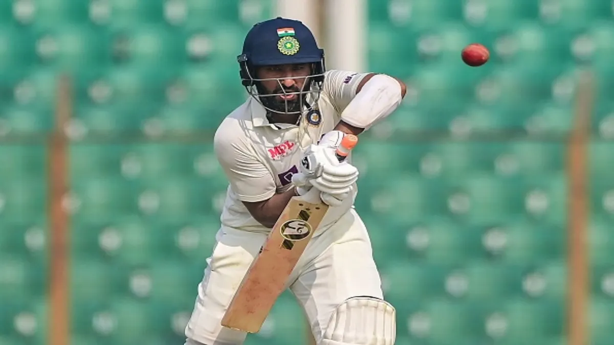 Cheteshwar Pujara batting in first Test against Bangladesh- India TV Hindi