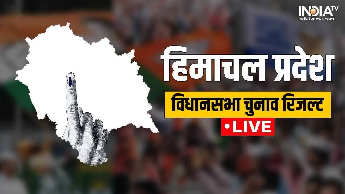 Himachal Election Results, Himachal Vidhan Sabha Chunav Results 2022, Himachal Vidhan Sabha- India TV Hindi