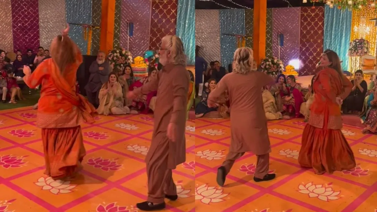 सोशल मीडिया पर पाकिस्तानी कपल का डांस हो रहा वायरल।- India TV Hindi