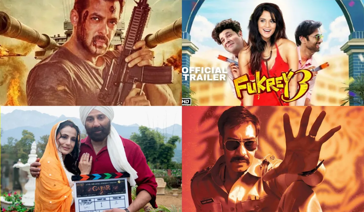 Upcoming Movies And Web Series Sequels In 2023 Gadar2 Fukrey3 Salman Khan Tiger3 Dreamgirl2 Omg2 