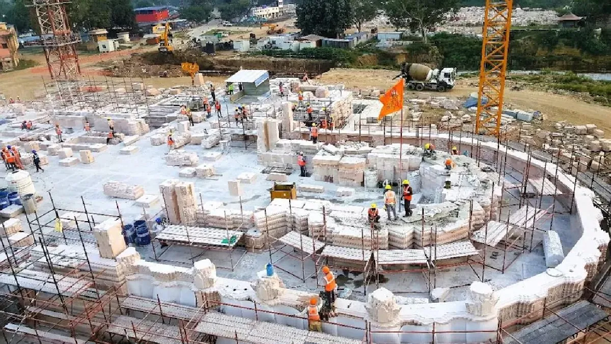अयोध्या में राम मंदिर निर्माण का काम तेजी से चल रहा- India TV Hindi