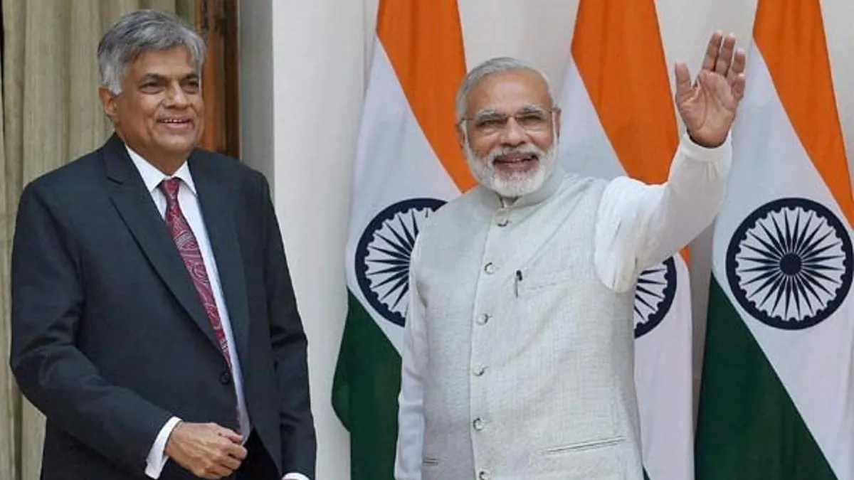  श्रीलंका के राष्ट्रपति रानिल विक्रमसिंघे और PM मोदी- India TV Hindi