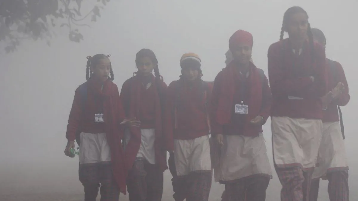 ठंड के कारण दिल्ली,यूपी समेत कई राज्यों में स्कूल बंद कर दिए गए हैं।- India TV Hindi