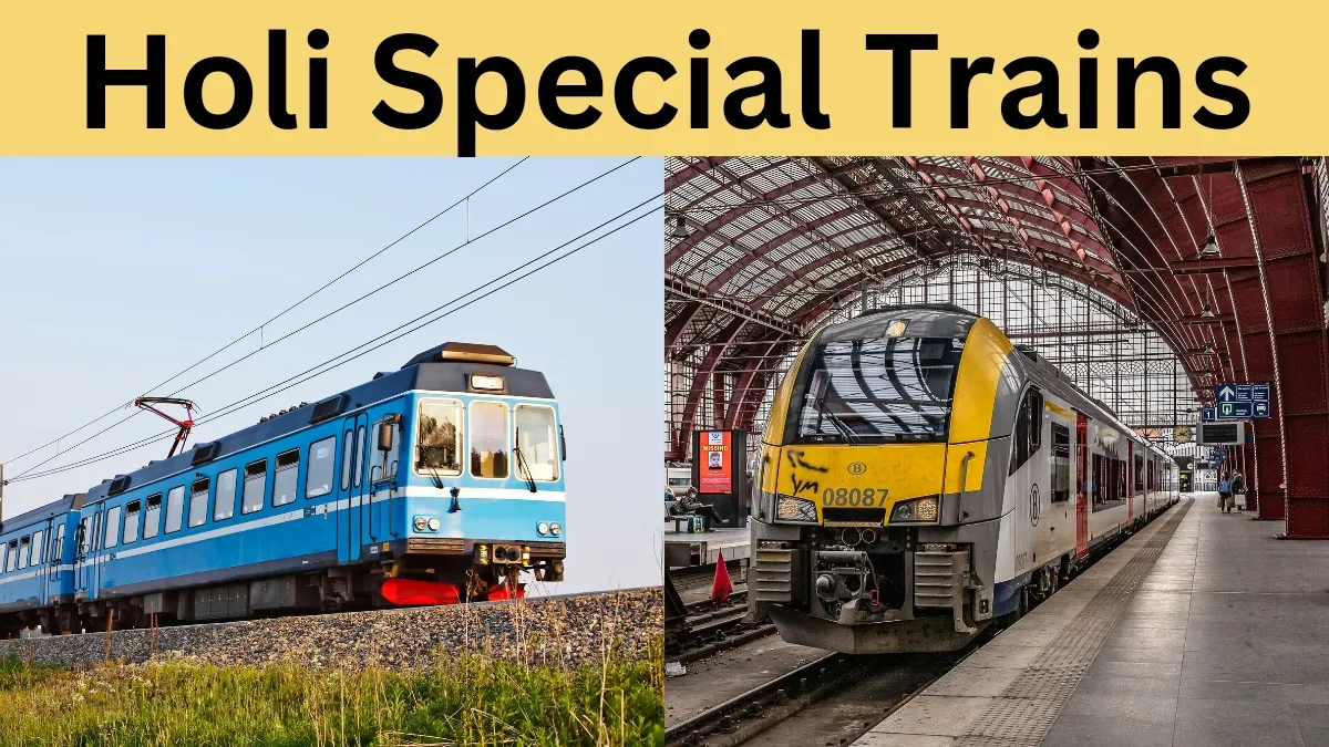 Holi special train, how to book Holi special train, know full process of Holi special train, Maharas- India TV Paisa