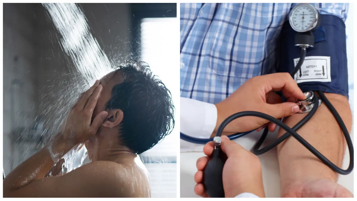  Can a hot shower lower blood pressure- India TV Hindi