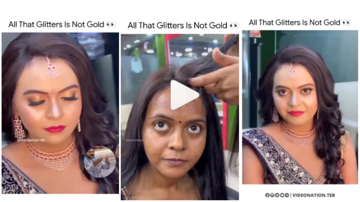 Ladki Ka Makeup Video goes viral on instagram reels google trending video you can believe girl amazi- India TV Hindi