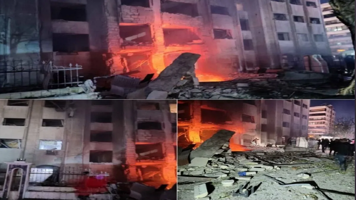 धमाके से दहल गई सीरिया की राजधानी दमिश्क, इजराइल ने किया मिसाइल अटैक- India TV Hindi