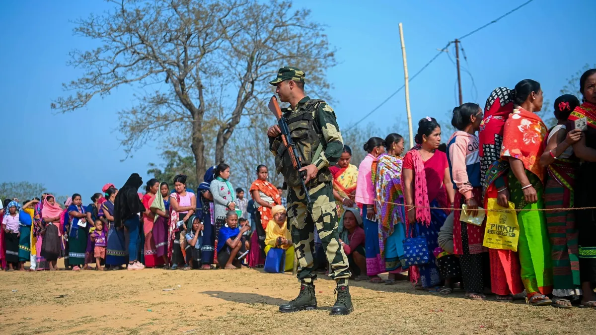 त्रिपुरा में वोटिंग समाप्त- India TV Hindi