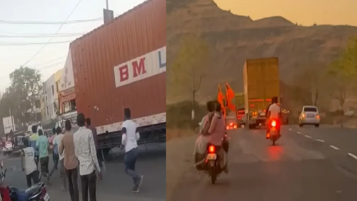 हादसे के बाद ट्रक लेकर भाग ड्राइवर- India TV Hindi