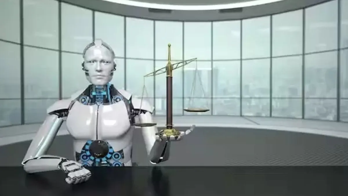 अमेरिका ने AI की मदद से रोबोट को वकील बनाया है।- India TV Hindi