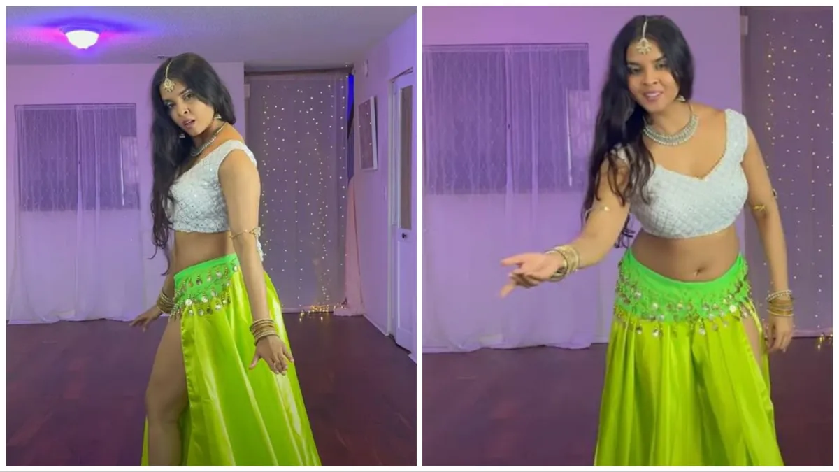 Ladki Ka Dance shahrukh khan ke gane par ladki ka dance omg viral video on google trends girl dance - India TV Hindi