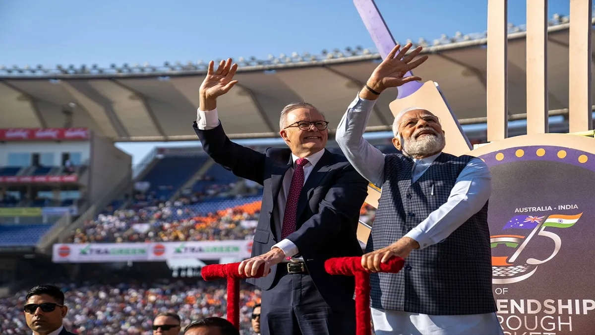 क्रिकेट के मैदान पर प्रधानमंत्री ने खेली डिप्लोमेसी!, मोदी-अल्बानीज की यह तस्वीर चीन को लगा देगी मिर- India TV Hindi