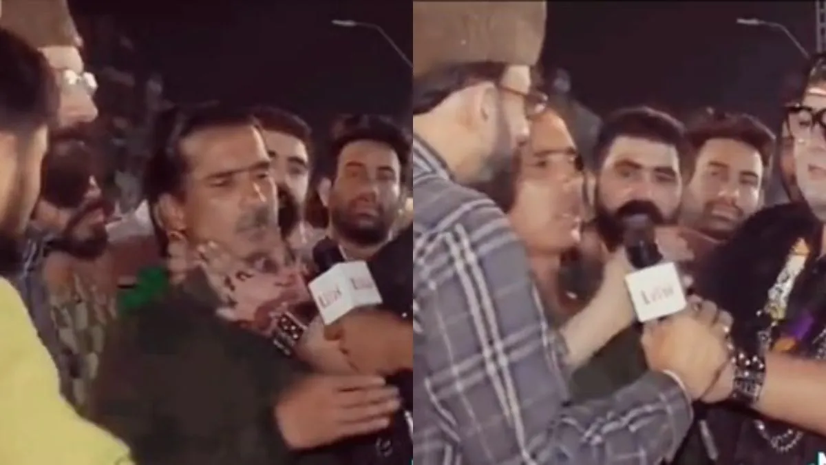 पाकिस्तानी अवाम के बीच सवाल लेकर पहुंचा मीडियाकर्मी।- India TV Hindi