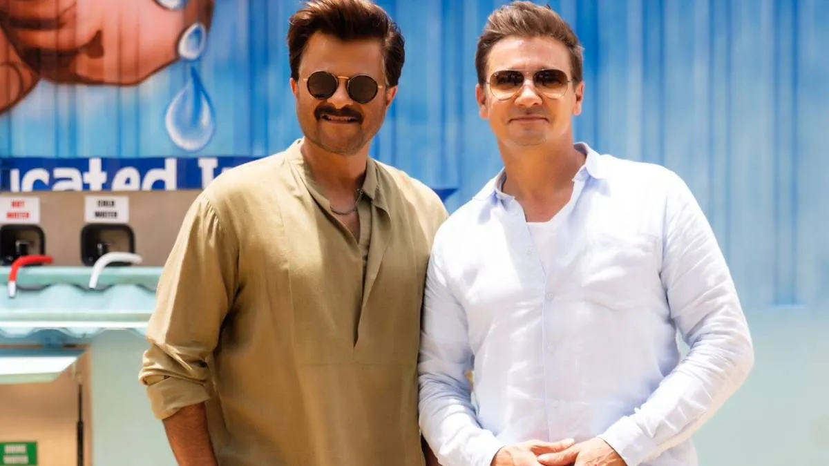 Anil Kapoor and Jeremy Renner - India TV Hindi