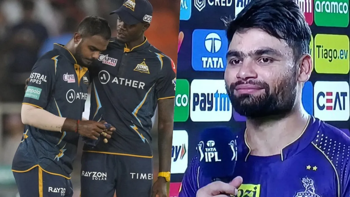 Rinku Singh Special Message To Yash Dayal After Hitting Five Balls ...