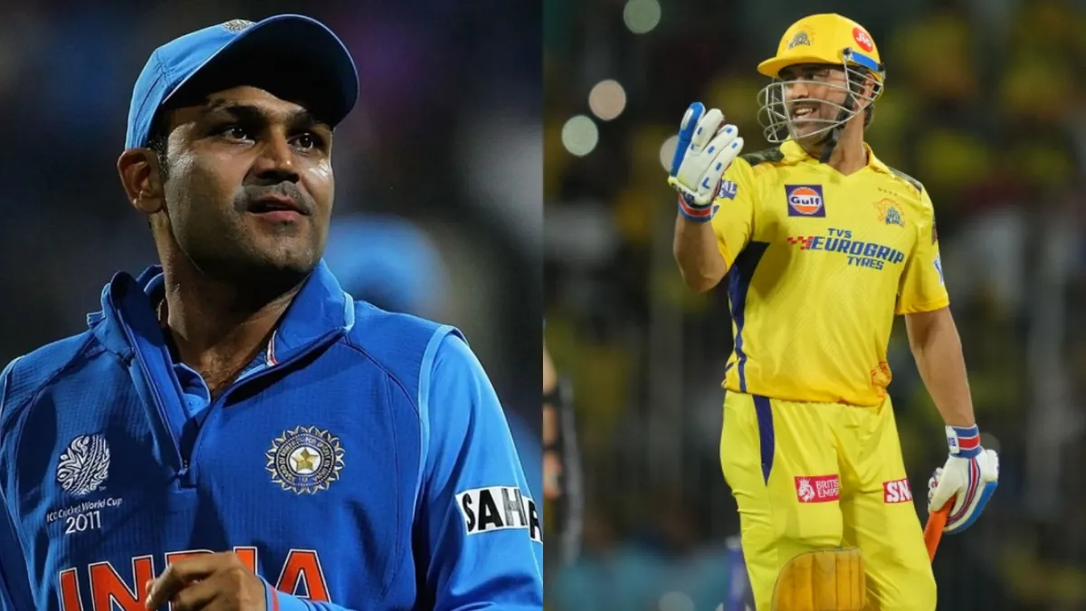 Virender Sehwag And MS Dhoni- India TV Hindi