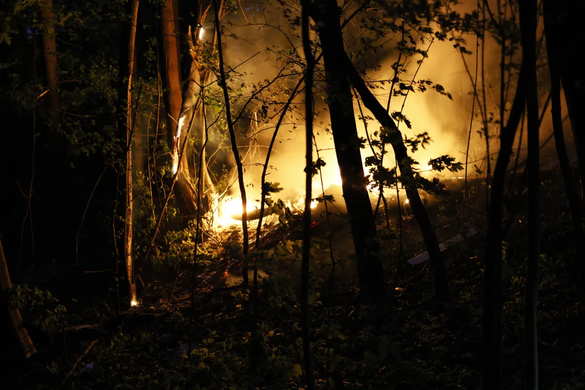 यूक्रेन में बम विस्फोट के बाद लगी आग (प्रतीकात्मक फोटो)- India TV Hindi