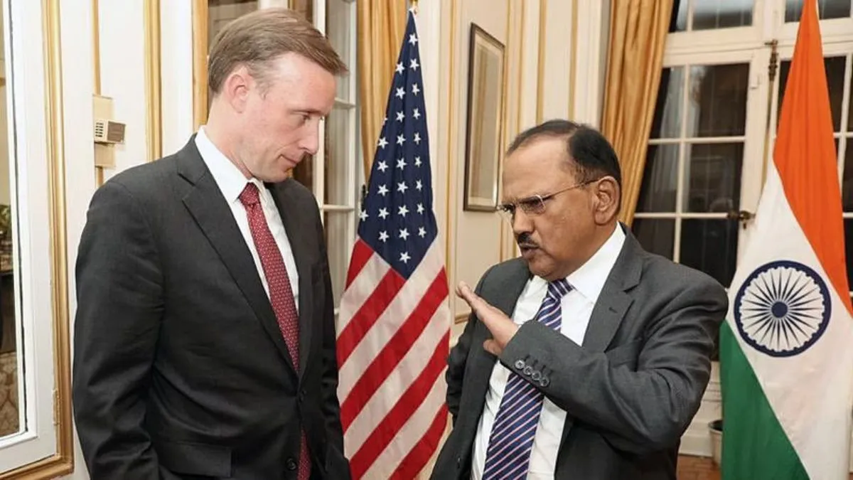 America's NSA Sullivan and Ajit Doval- India TV Hindi