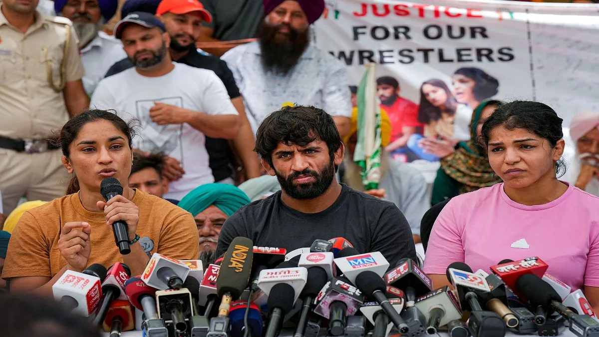 wrestlers protest update- India TV Hindi