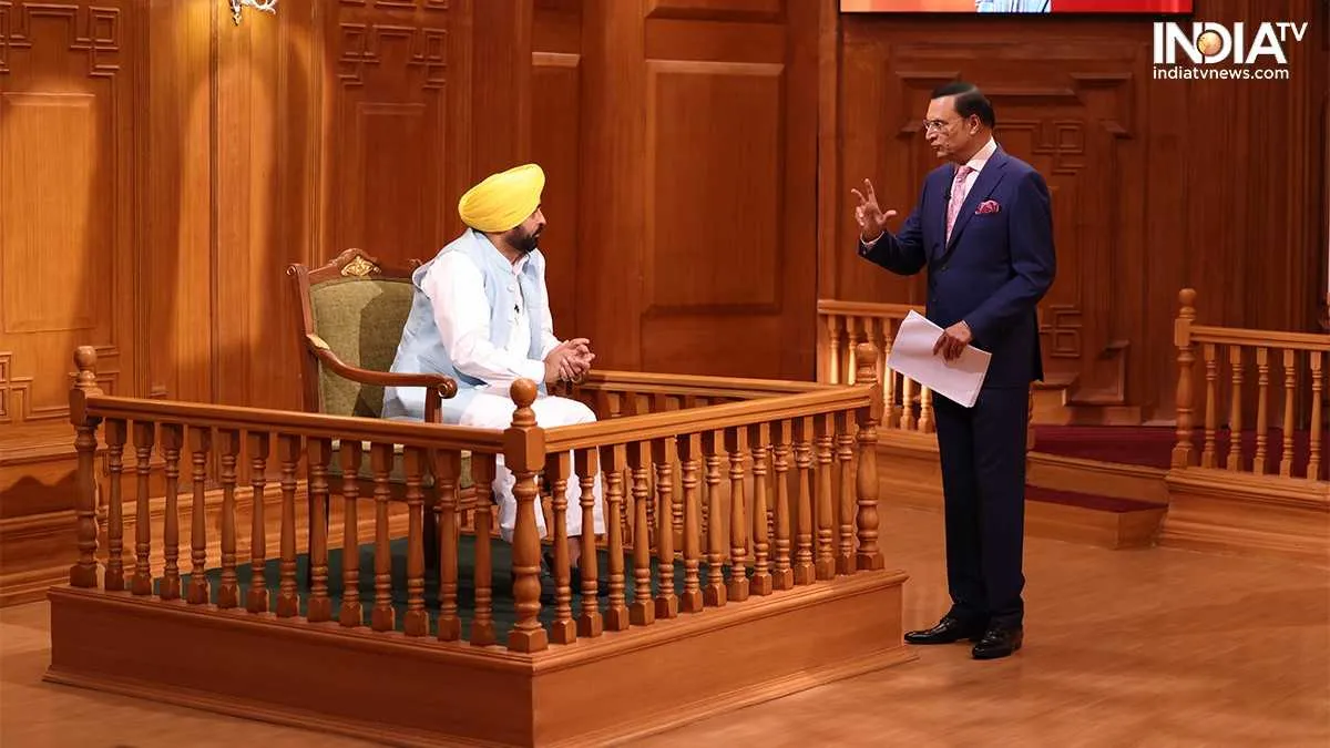 Aap Ki Adalat Live, Bhagwant Mann, Bhagwant Mann, Aap Ki Adalat, Rajat Sharma- India TV Hindi