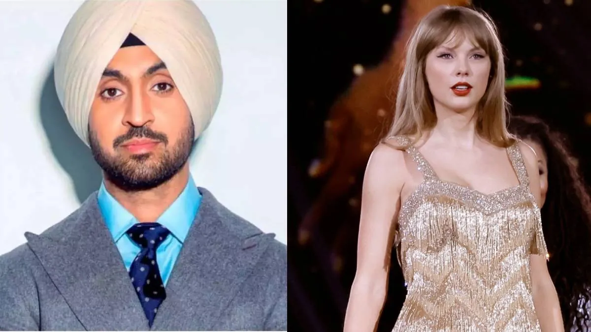 Taylor Swift and Diljit Dosanjh- India TV Hindi