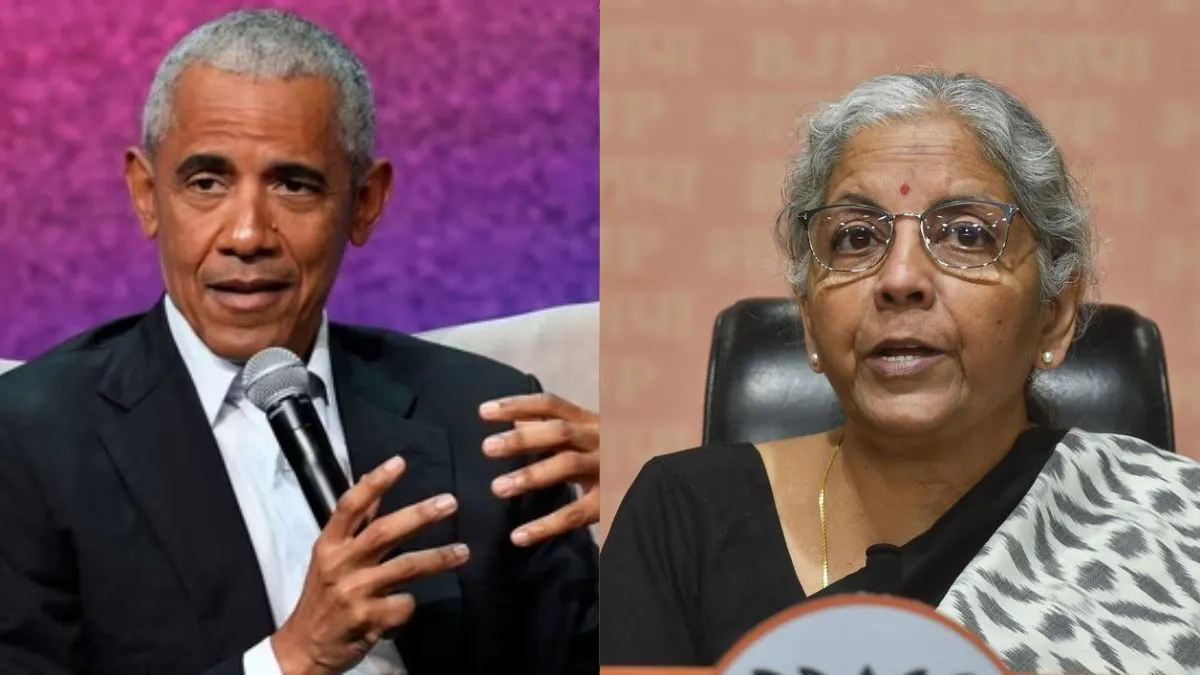 Barack Obama, Nirmala Sitharaman- India TV Hindi