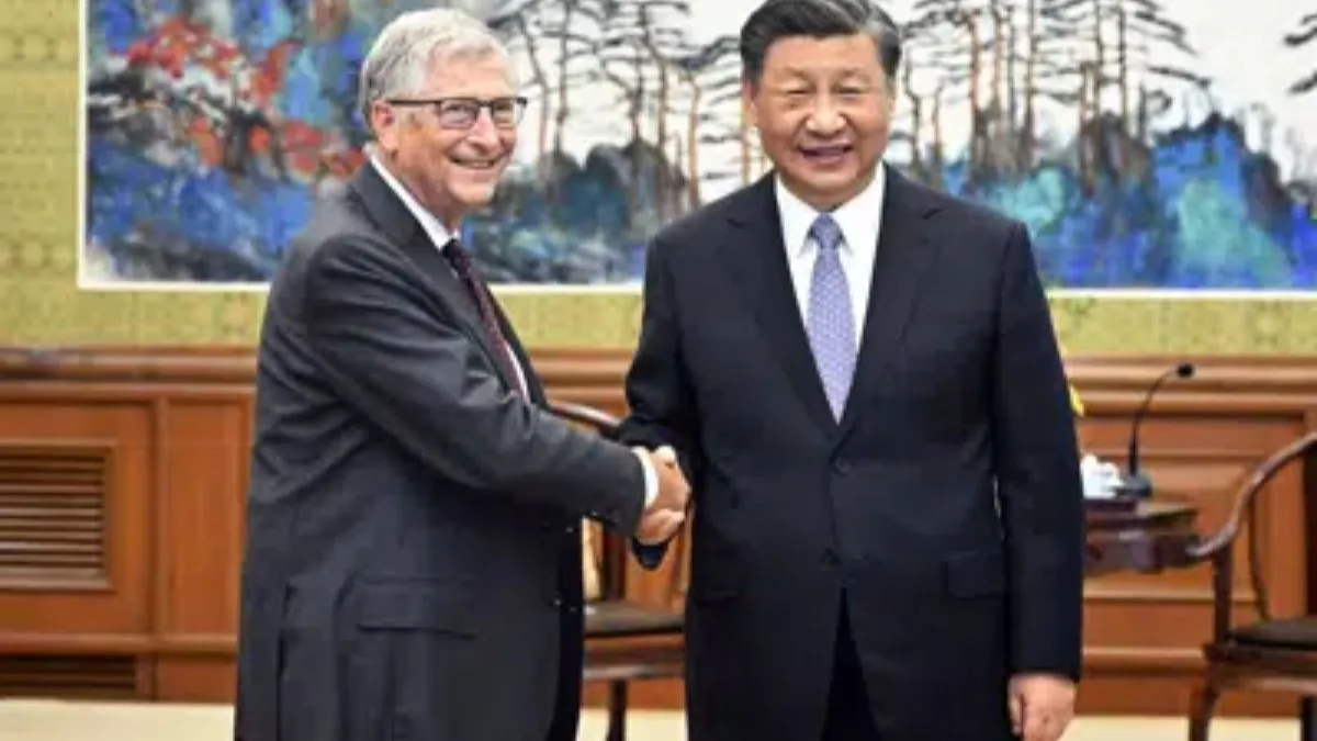अमेरिकी कारोबारी बिल गेट्स और चीनी राष्ट्रपति शी जिनपिंग- India TV Hindi
