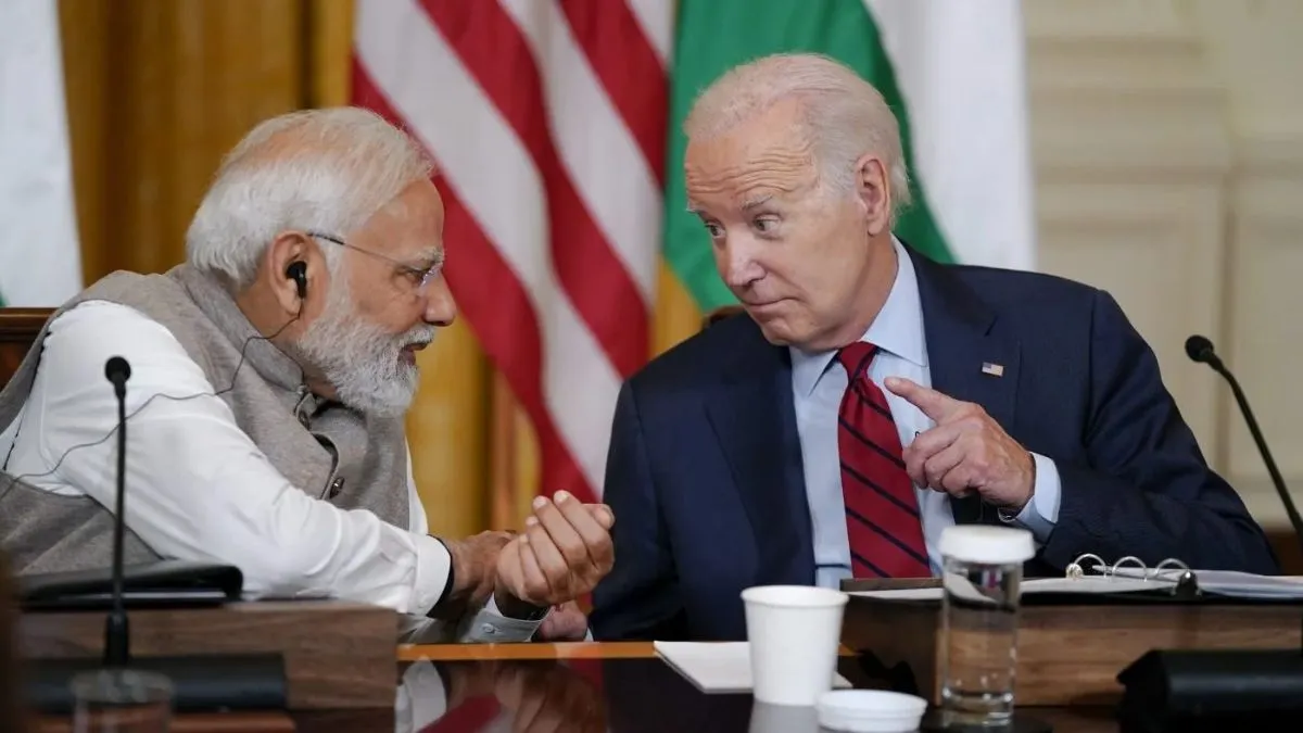 प्रधानमंत्री नरेंद्र मोदी और अमेरिका के राष्ट्रपति जो बाइडेन- India TV Hindi
