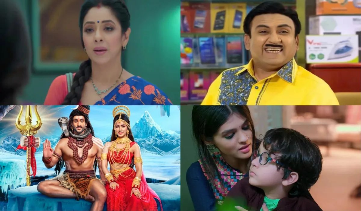 Most Liked Tv Serials rating of anupamaa taarak mehta ka ooltah chashmah yeh rishta kya kehlata hai - India TV Hindi