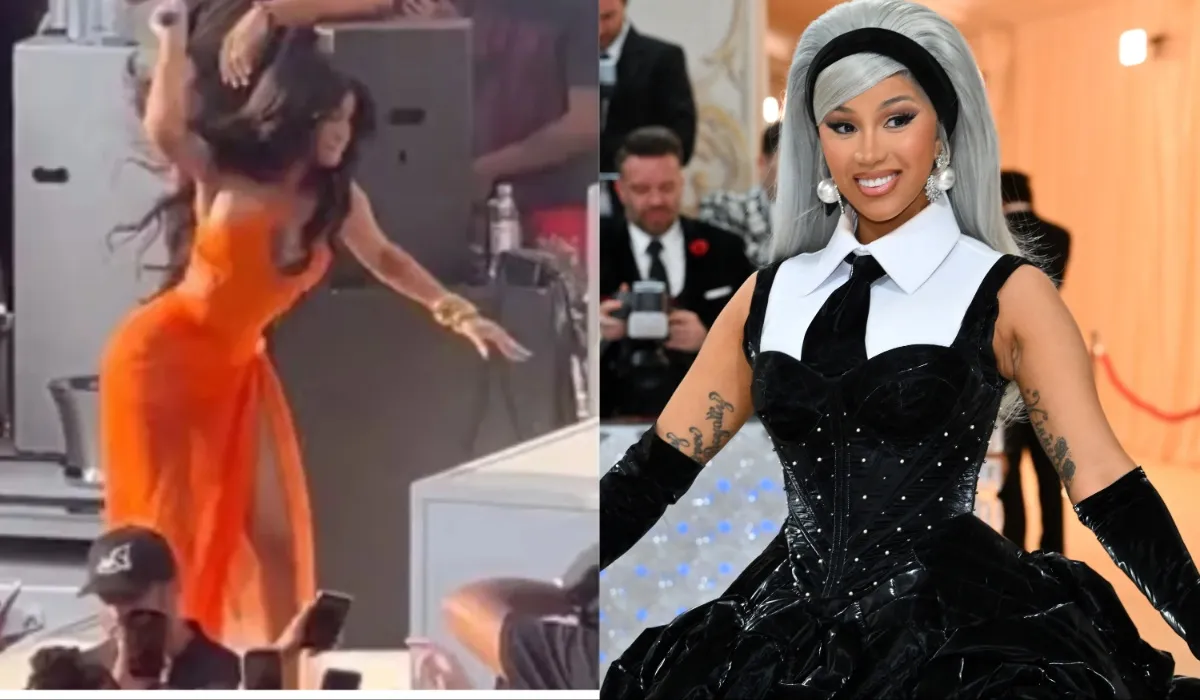 during live concert American rapper Cardi B taught a lesson Fan controversial video viral on social - India TV Hindi