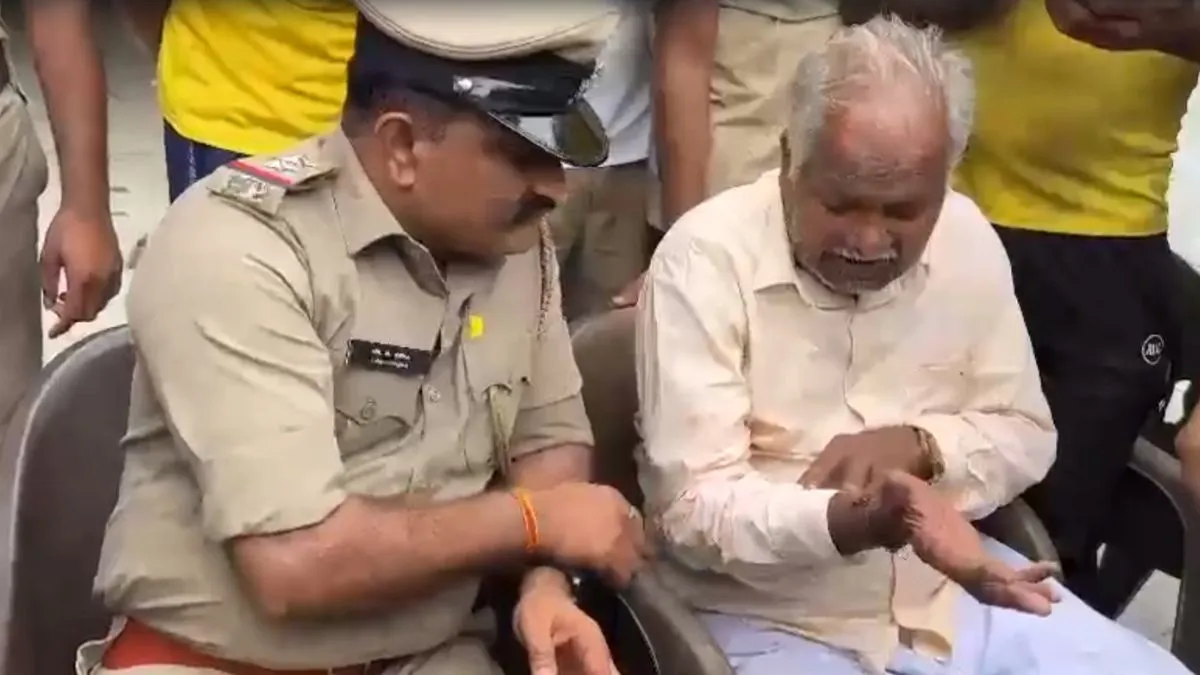 lost old man rescued- India TV Hindi