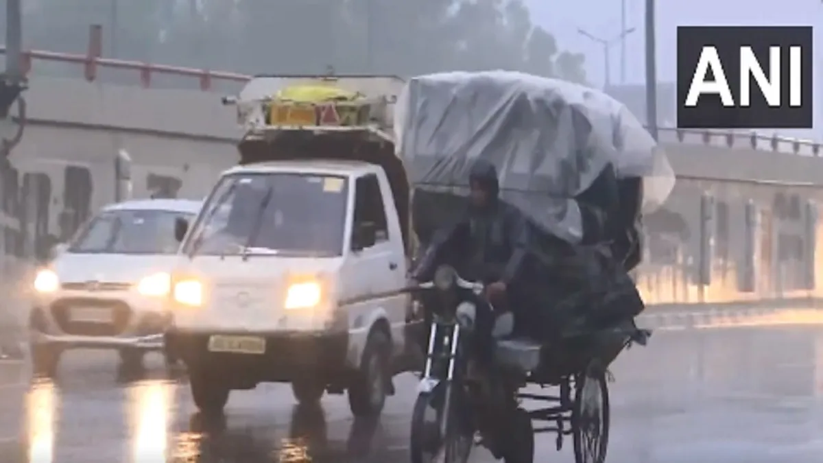 Heavy Rain In Delhi  - India TV Hindi