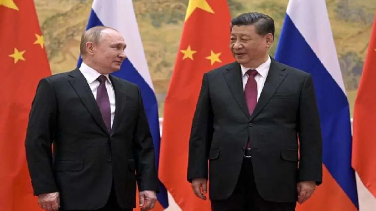 रूस के राष्ट्रपति पुतिन और चीन के राष्ट्रपति जिनपिंग।- India TV Hindi
