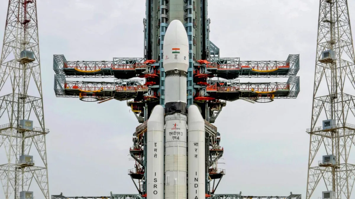 लॉन्च पैड पर चंद्रयान-3(सांकेतिक फोटो) - India TV Hindi