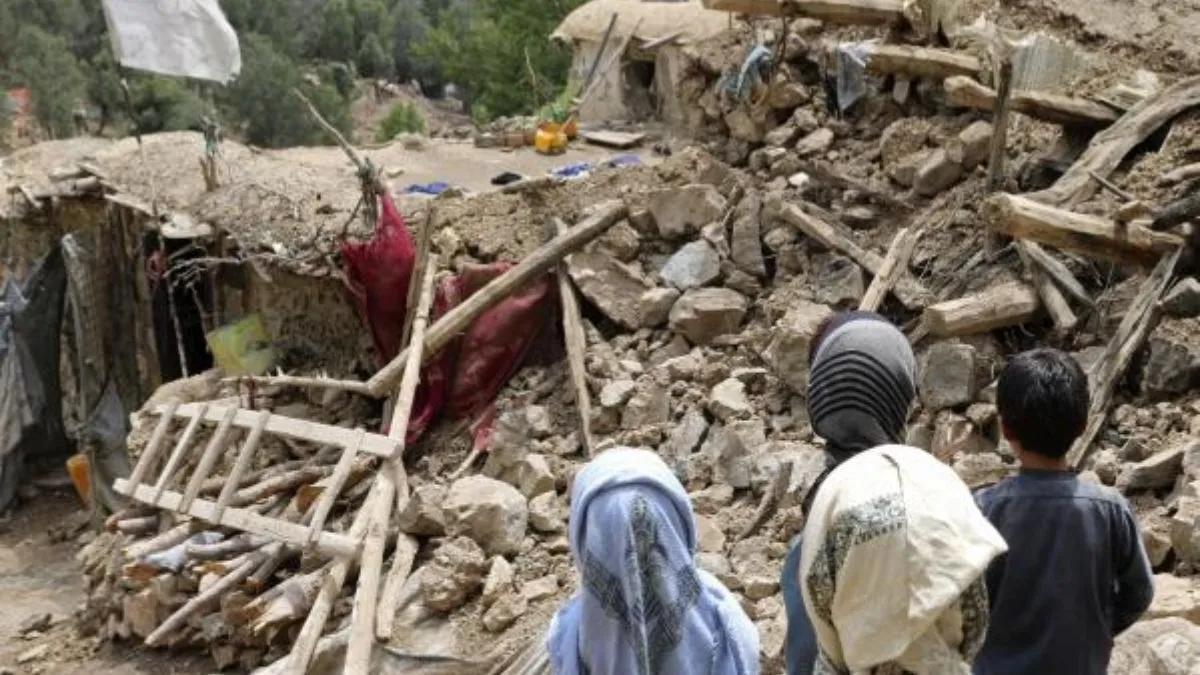 अफगानिस्तान में भूकंप की तस्वीर (फाइल)- India TV Hindi