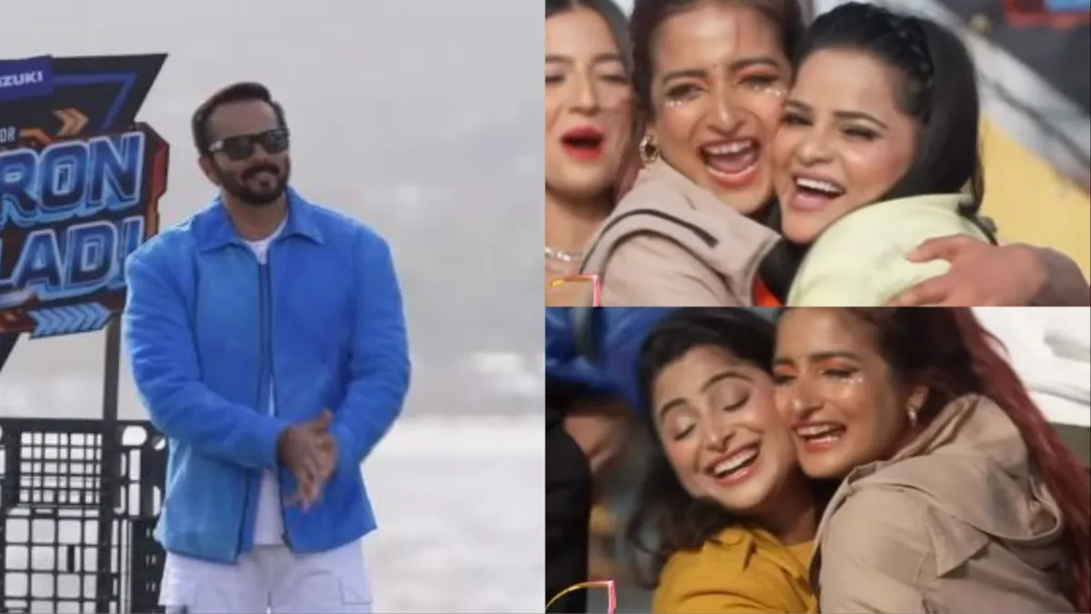 Khatron Ke Khiladi 13 Rohit Shetty gave a unique task to Rashmeet Kaur in kkk13 see Contestants funn- India TV Hindi