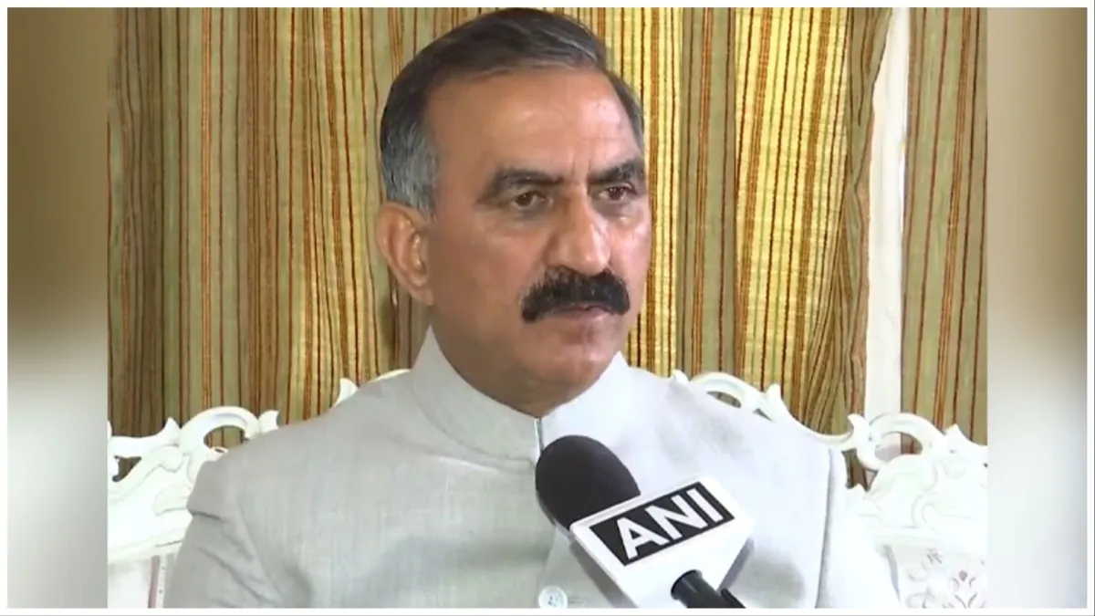 Exclusive Roads will be opened if everything goes well in Himachal Pradesh CM Sukhvinder Singh Sukhu- India TV Hindi
